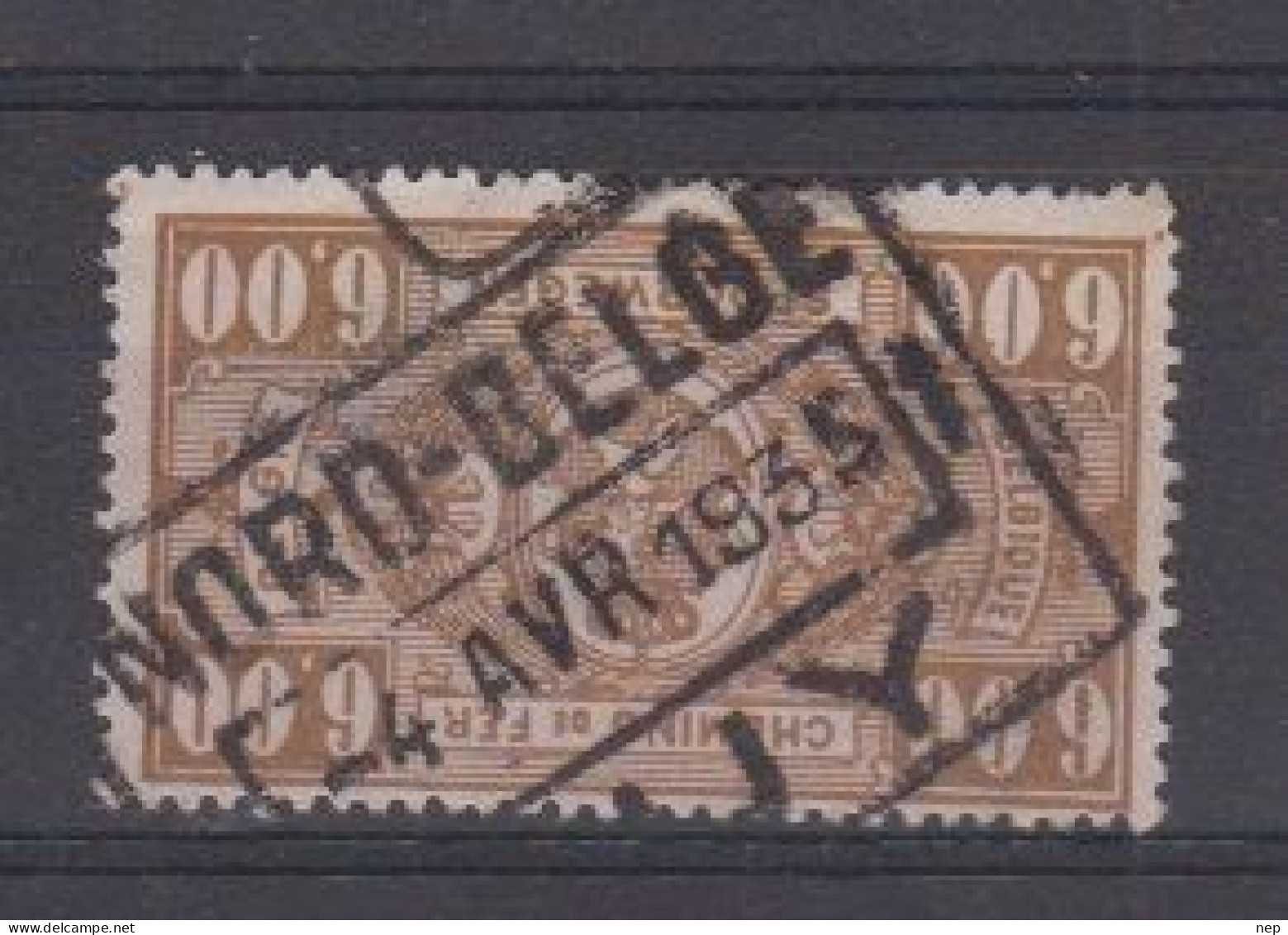 BELGIË - OBP - 1923/31 - TR 158 (NORD-BELGE - HUY) - Gest/Obl/Us - Nord Belge