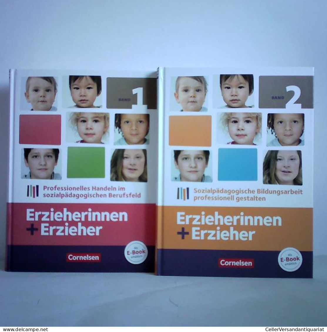 Erzieherinnen + Erzieher, Band 1: Professionelles Handeln Im Sozialpädagogischen Berufsfeld / Band 2:... - Unclassified