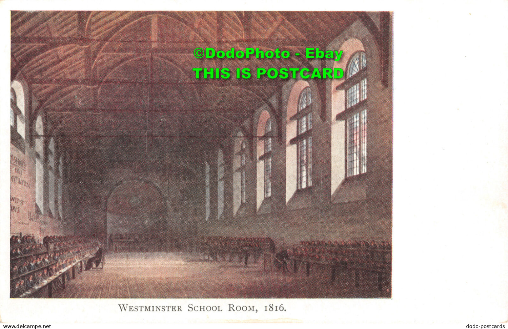 R454646 Westminster School Room. 1816 - Welt