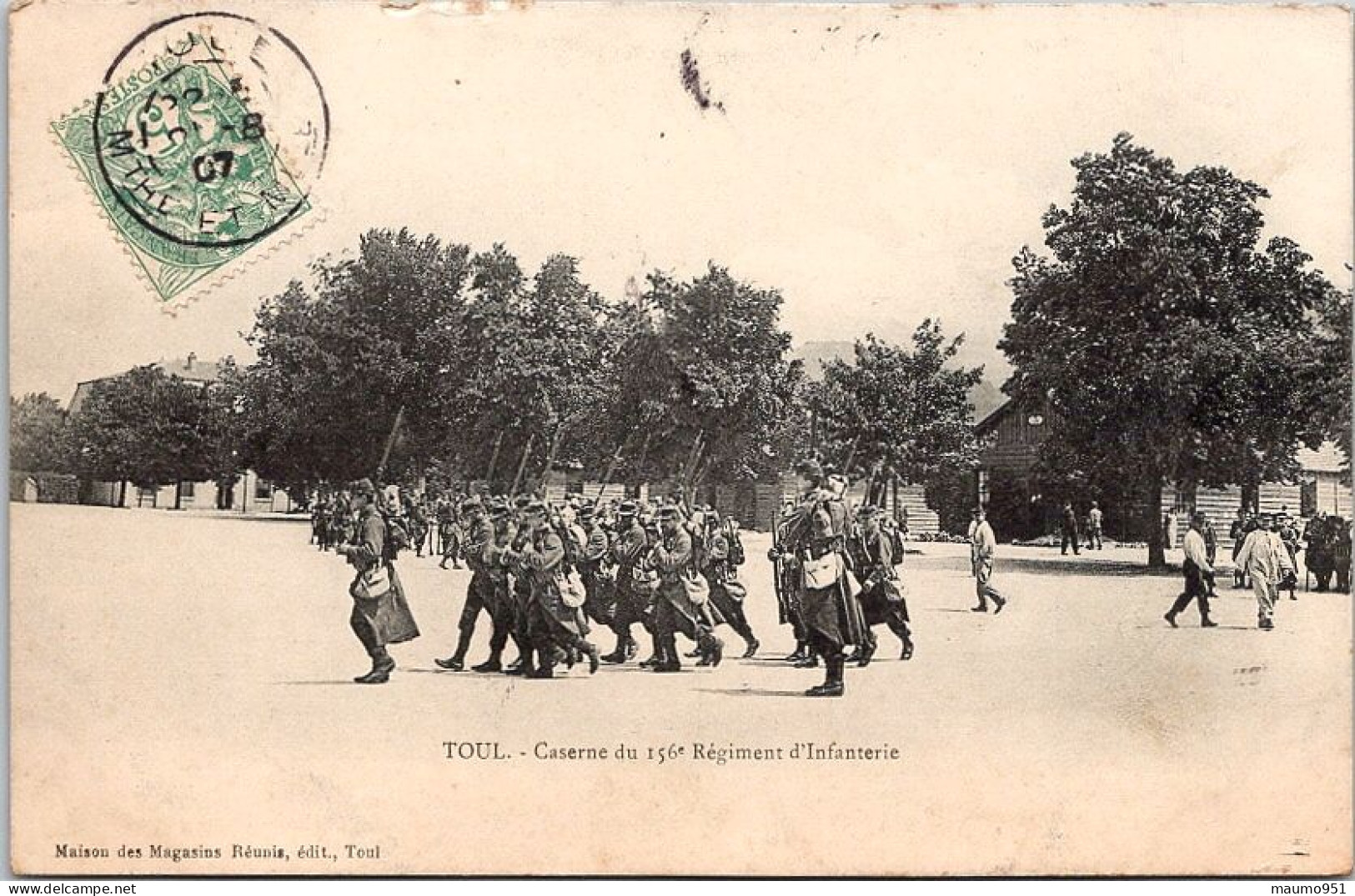 54  TOUL - Caserne Du 156ème Régiment D'Infanterie - Toul