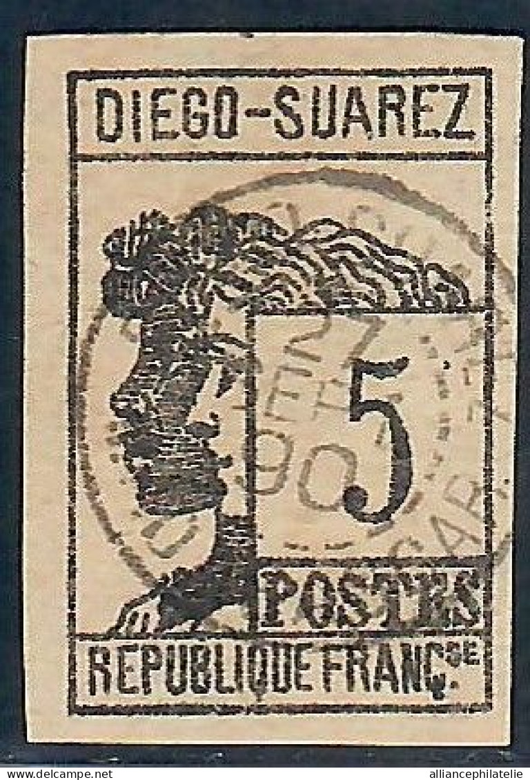 Lot N°A5502 Diégo-Suarez  N°7 Oblitéré Qualité B - Used Stamps