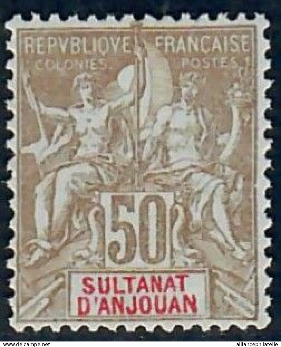 Lot N°A5475 Anjouan  N°19 Neuf * Qualité TB - Unused Stamps