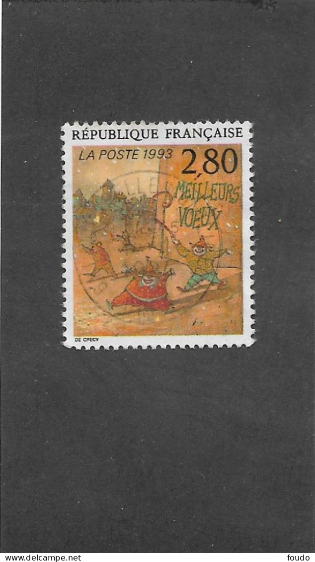 FRANCE 1993-   N°YT 2844 - Used Stamps