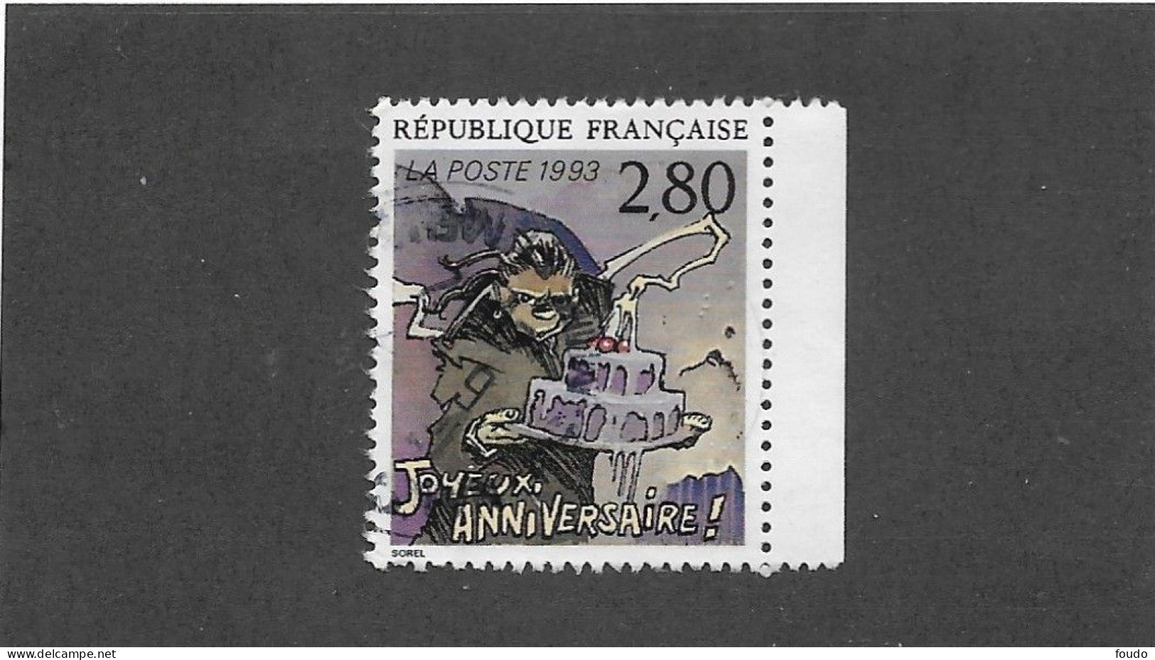 FRANCE 1993-   N°YT 2839 - Gebraucht