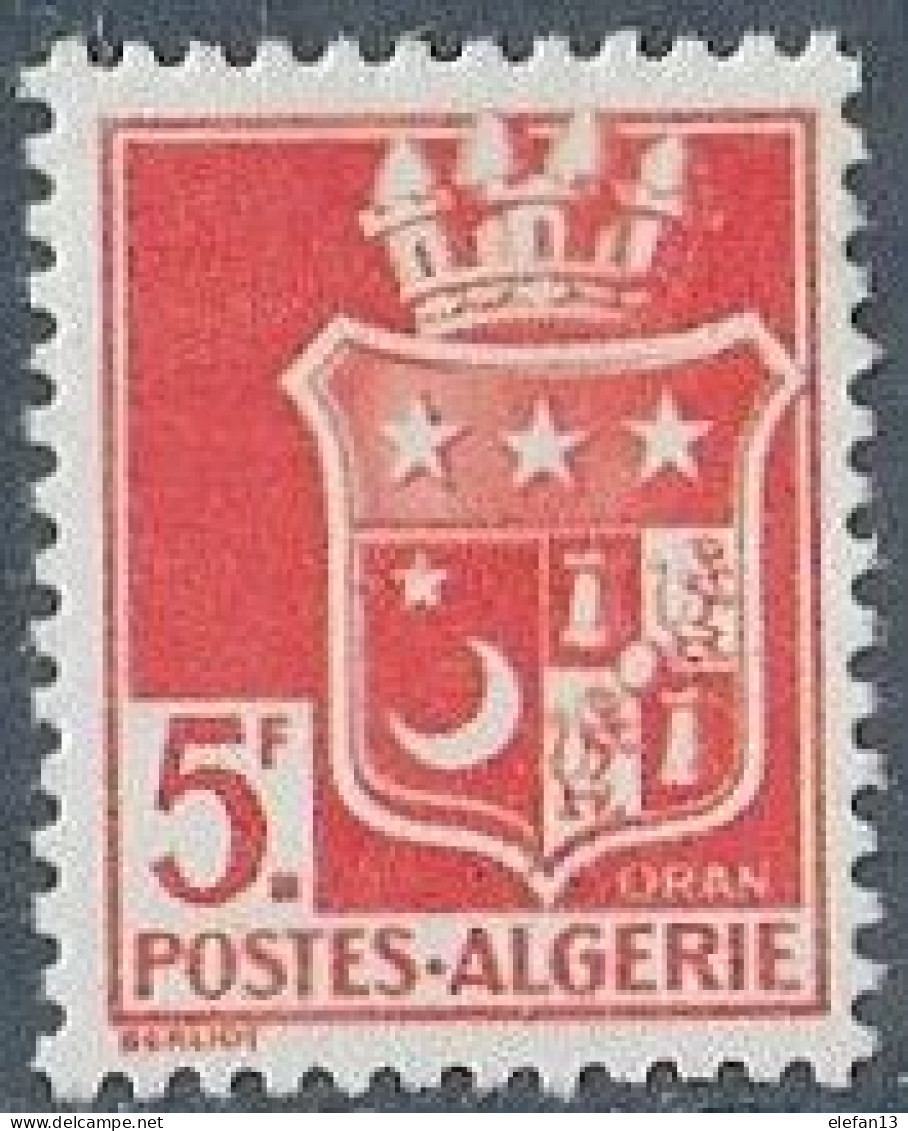 ALGERIE N°197A * Signé BRUN  Neuf Trace De Charnière MH - Ungebraucht