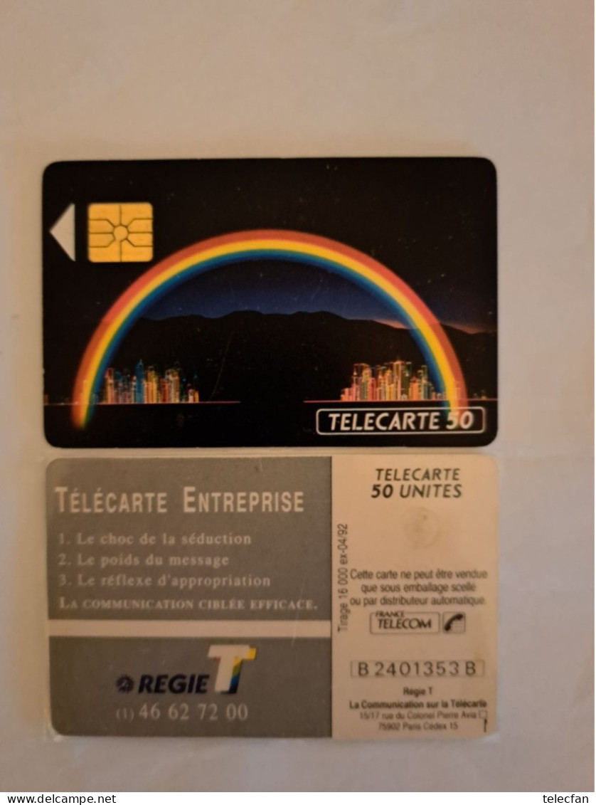 FRANCE PRIVEE EN363 REGIE T ARC EN CIEL RAINBOW 50U UT - 50 Unités   