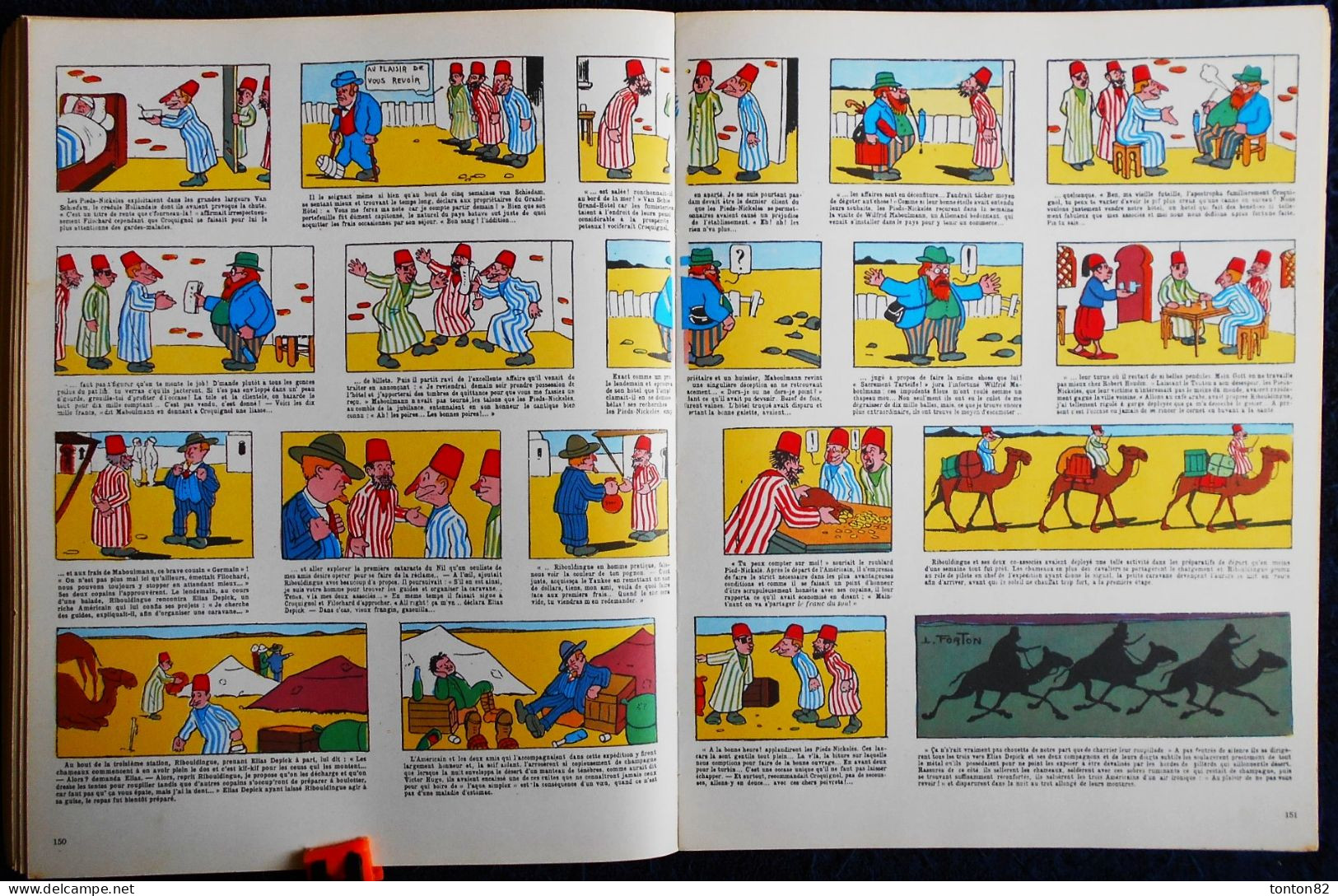 La Bande des Pieds-Nickelés - Aventures parues dans L' ÉPATANT - 1908 / 1912 - Éditions Henri Veyrier -  (1975 ) .