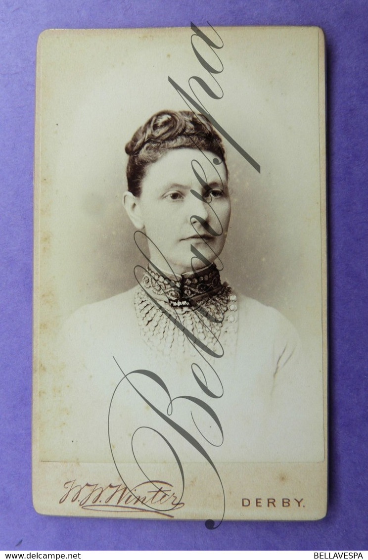 United Kingdom  CDV Photo Artistic Photographer  W.W.Winter Art- Derby - Alte (vor 1900)