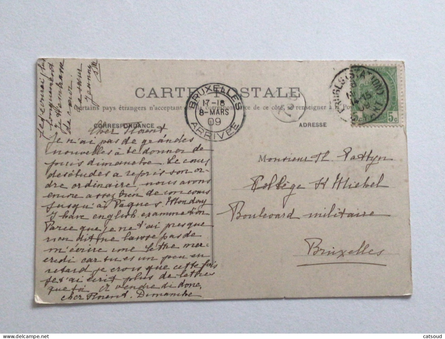 Carte Postale Ancienne (1909) Bethléem Champ De Booz - Les Bergers - Collection Mulsant Chevalier - Palästina