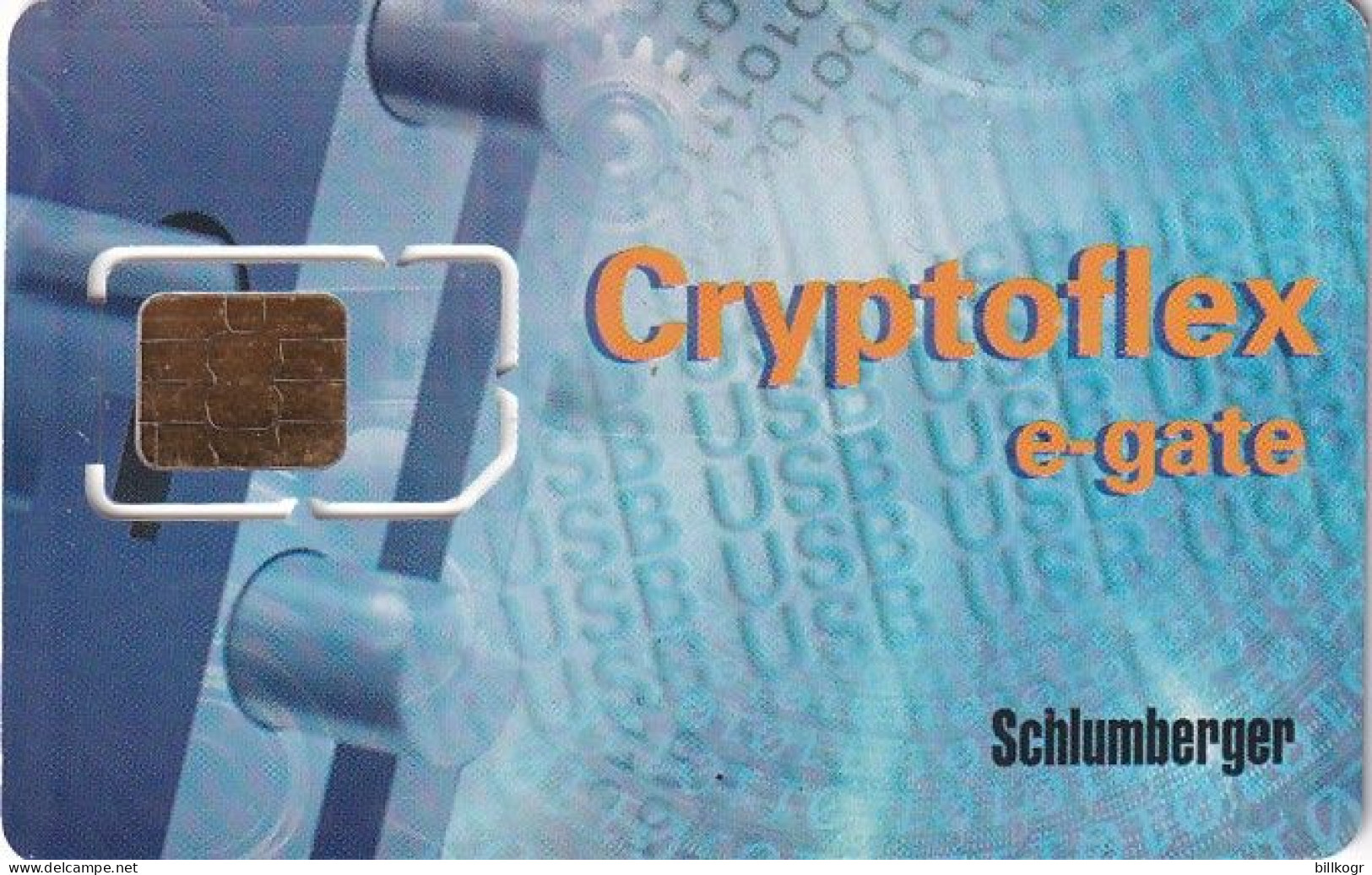 FRANCE - Cryptoflex E-gate, Schlumberger GSM Demo Card, Mint - Other & Unclassified