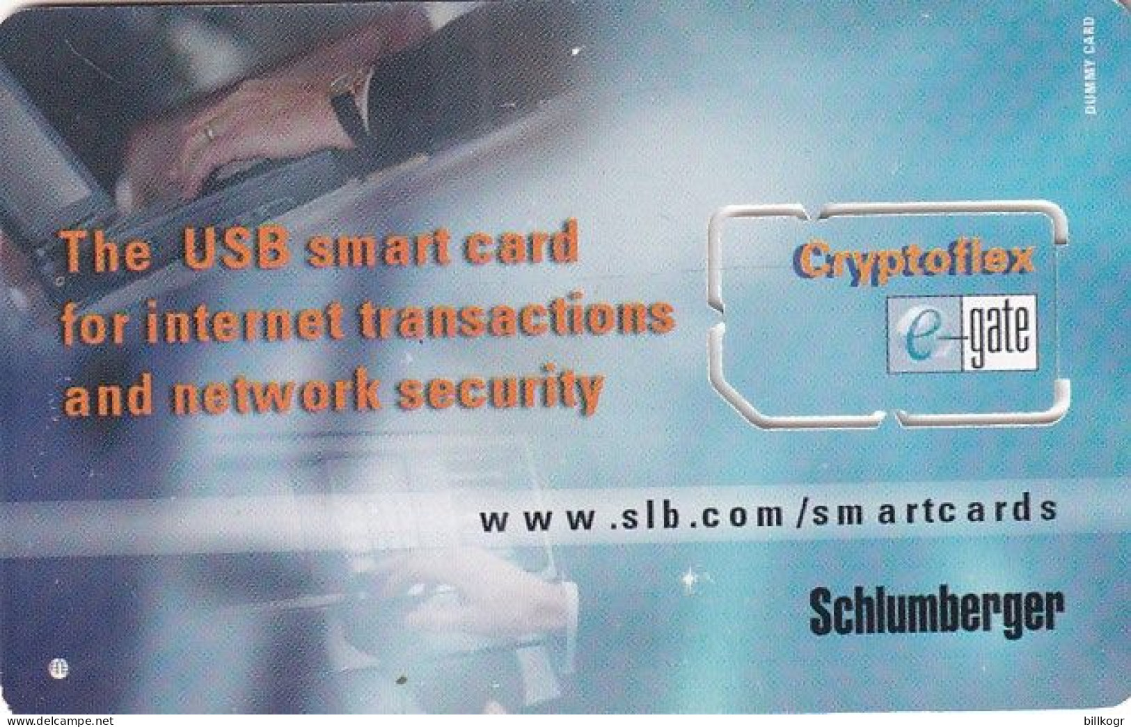 FRANCE - Cryptoflex E-gate, Schlumberger GSM Demo Card, Mint - Andere & Zonder Classificatie