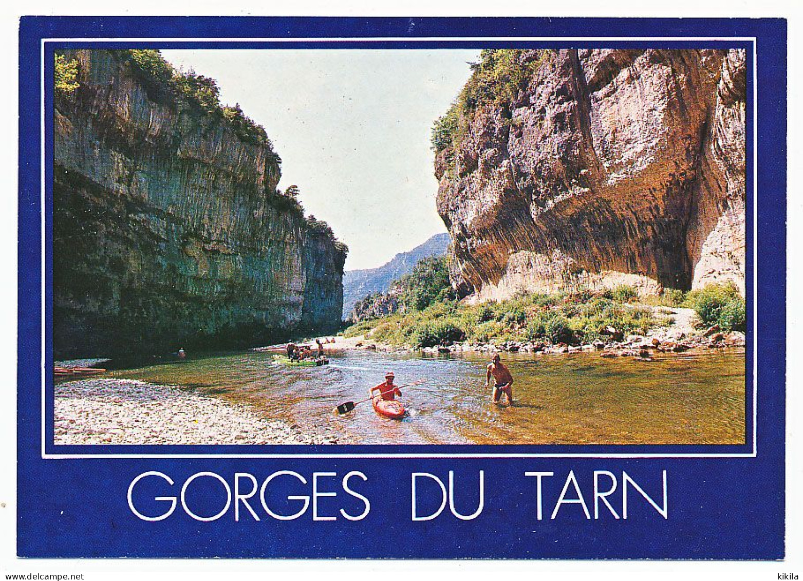 CPSM / CPM 10.5 X 15 Lozère Gorges Du Tarn Canoë-kayak Dans Les Détroits - Gorges Du Tarn