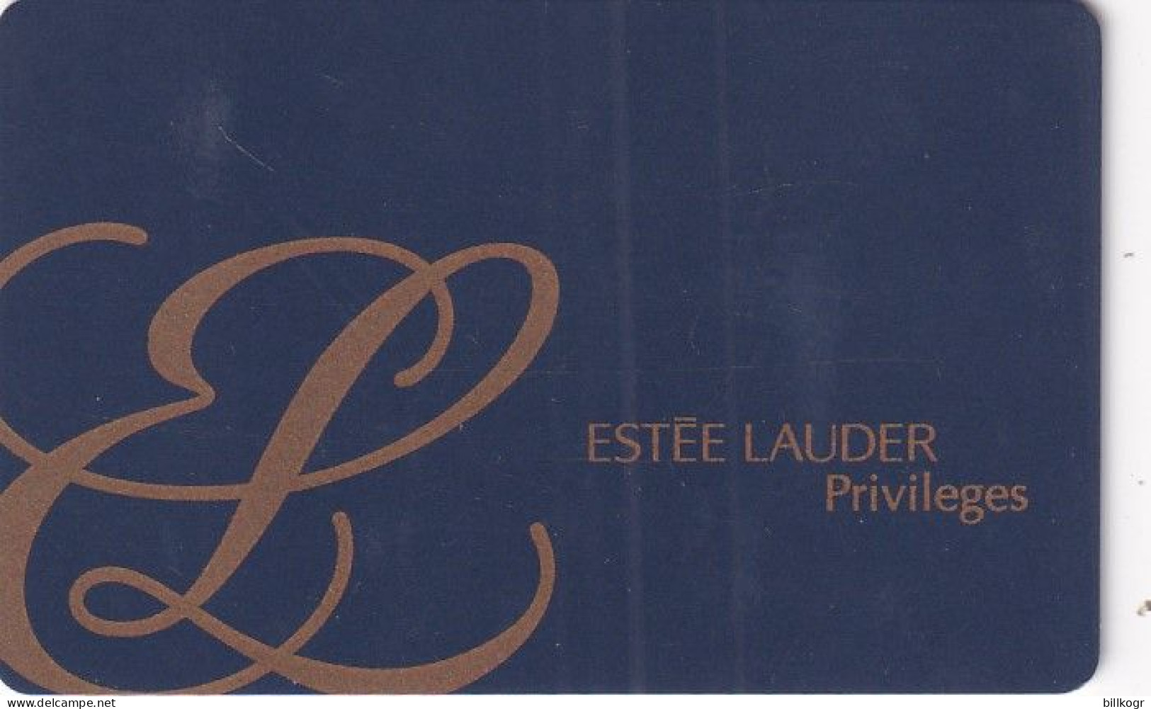 GREECE - EsteeLauder Member Card, Used - Autres & Non Classés