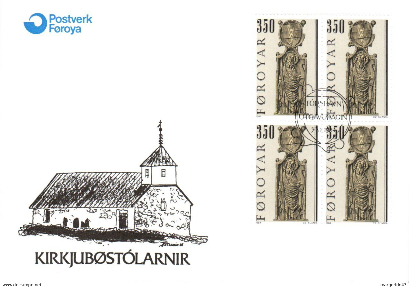 FEROE Iles LOT DE 79 FDC - Lots & Kiloware (max. 999 Stück)