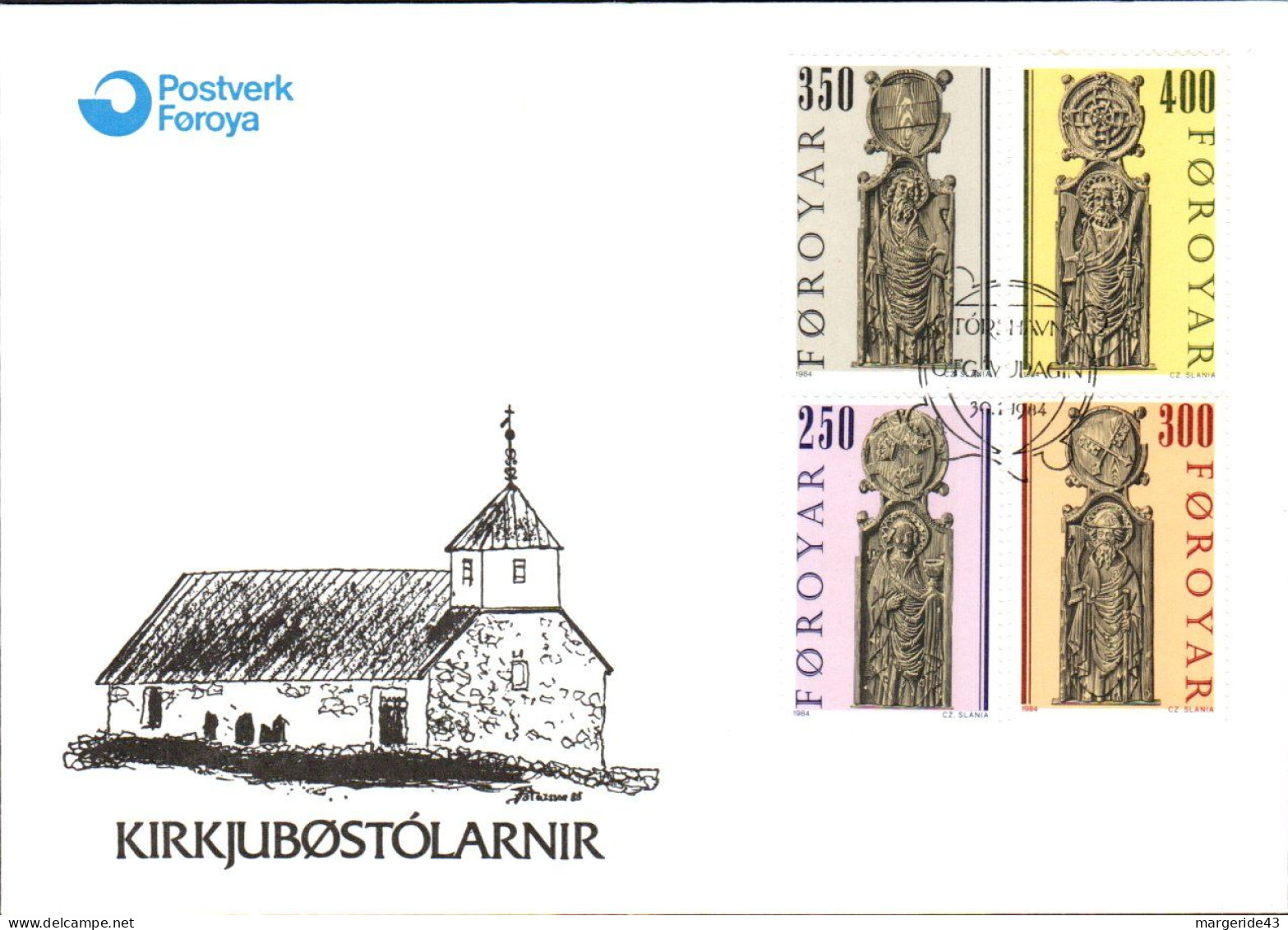 FEROE Iles LOT DE 79 FDC - Lots & Kiloware (max. 999 Stück)