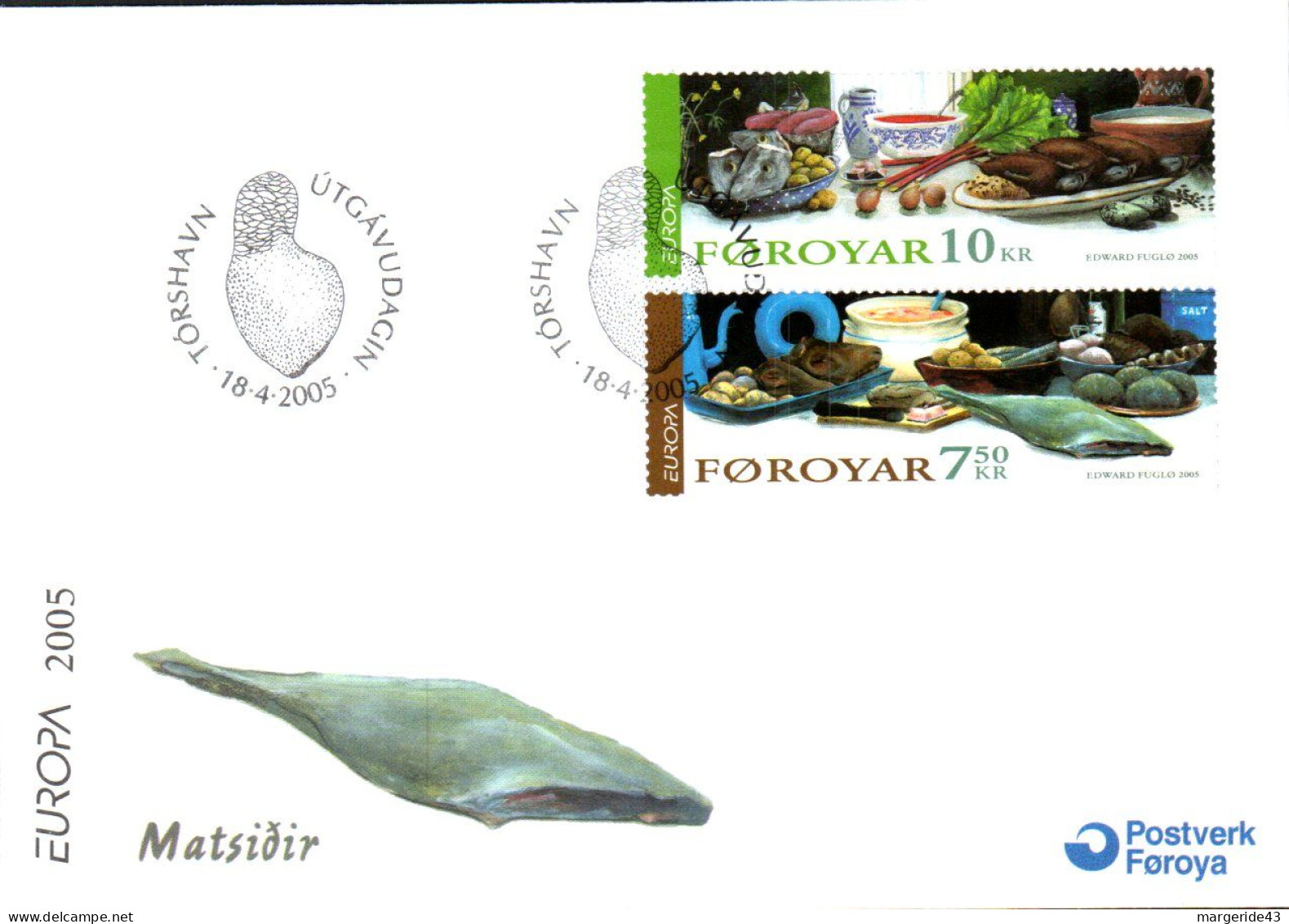 FEROE Iles LOT DE 79 FDC