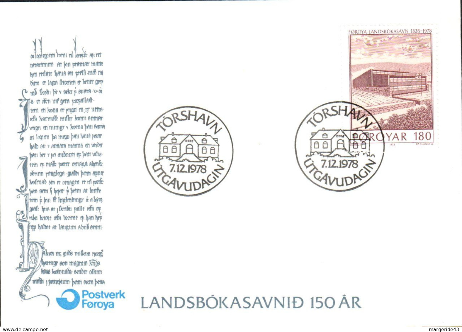 FEROE Iles LOT DE 79 FDC