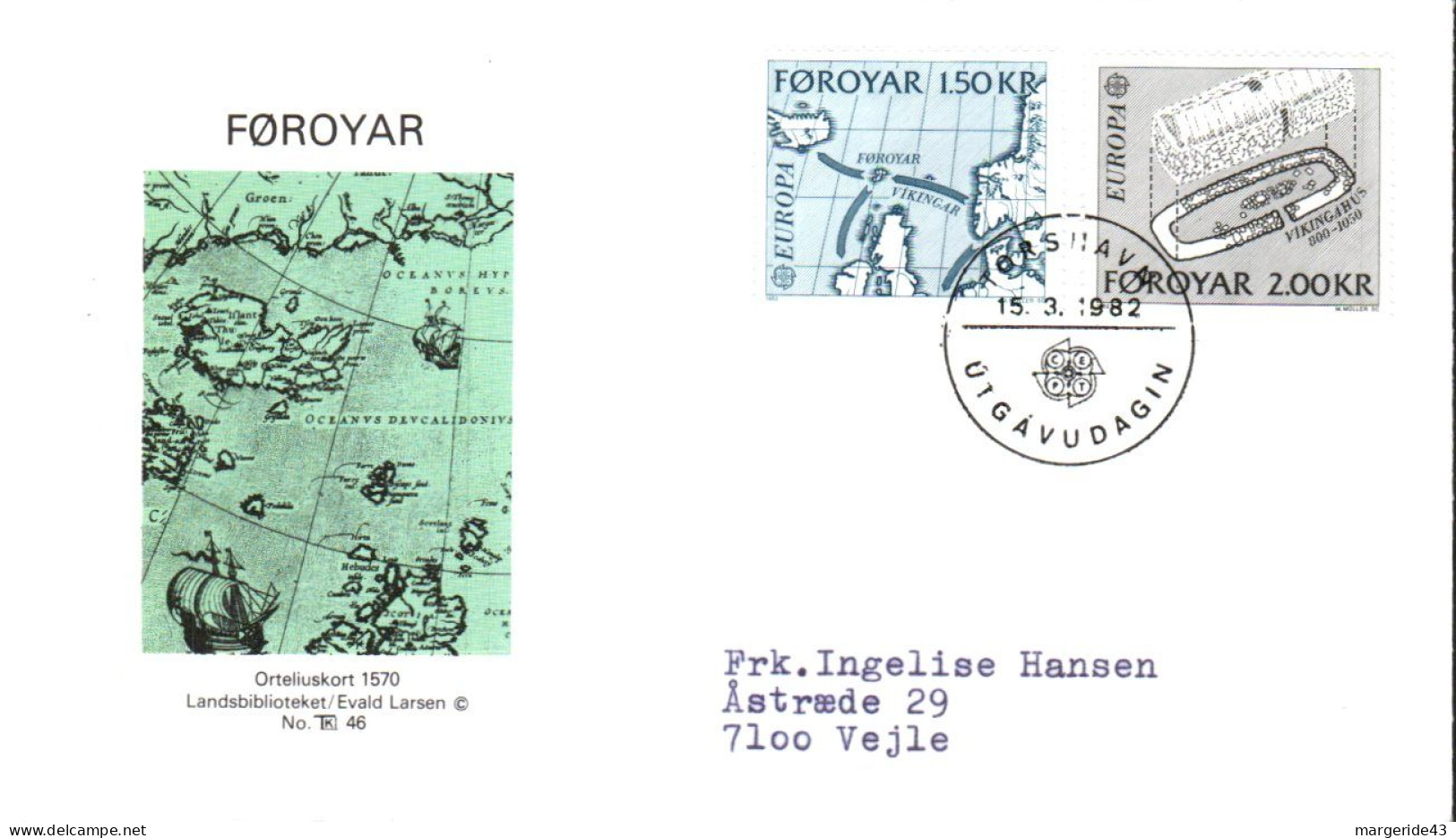 FEROE Iles LOT DE 79 FDC