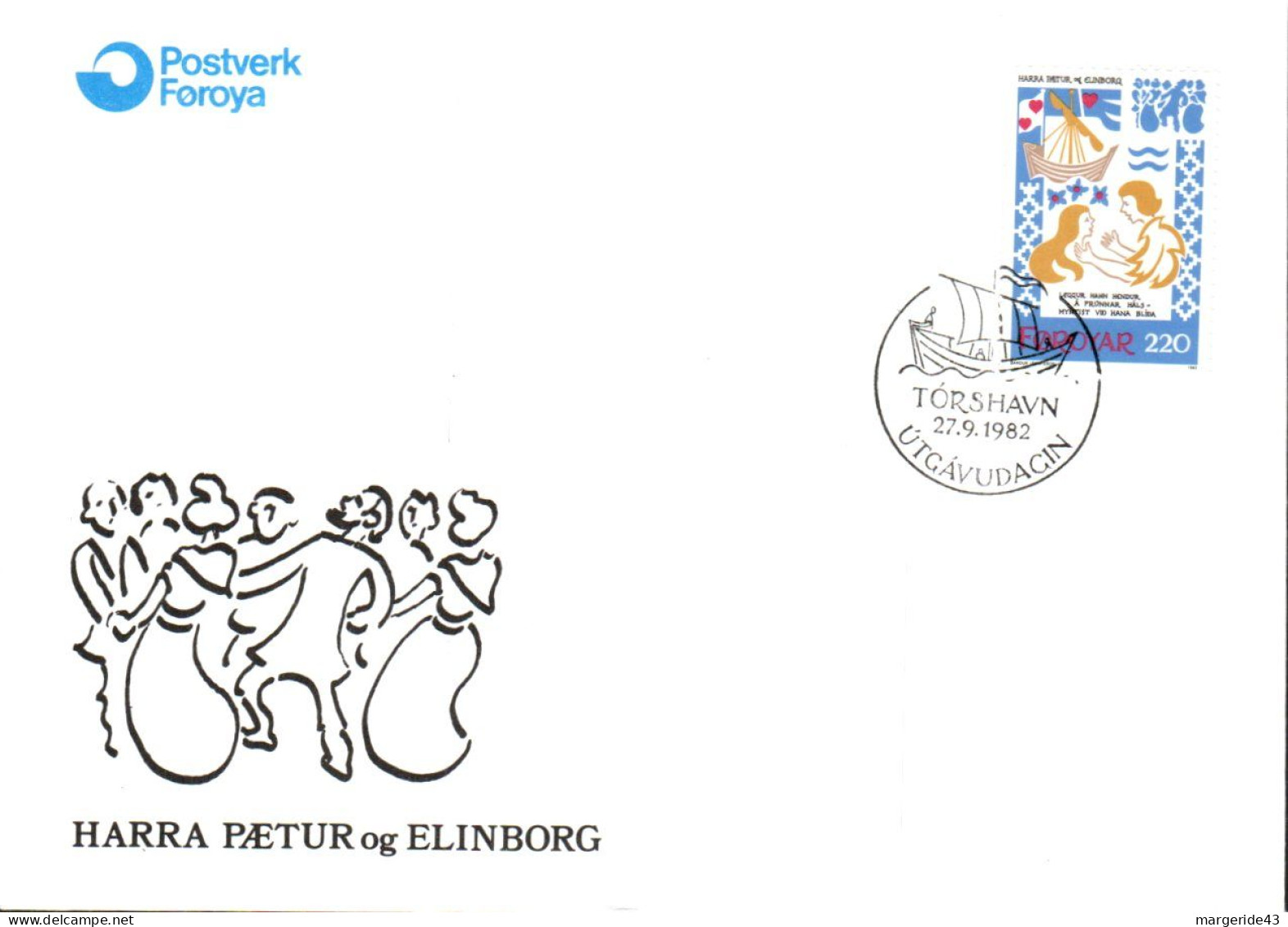 FEROE Iles LOT DE 79 FDC