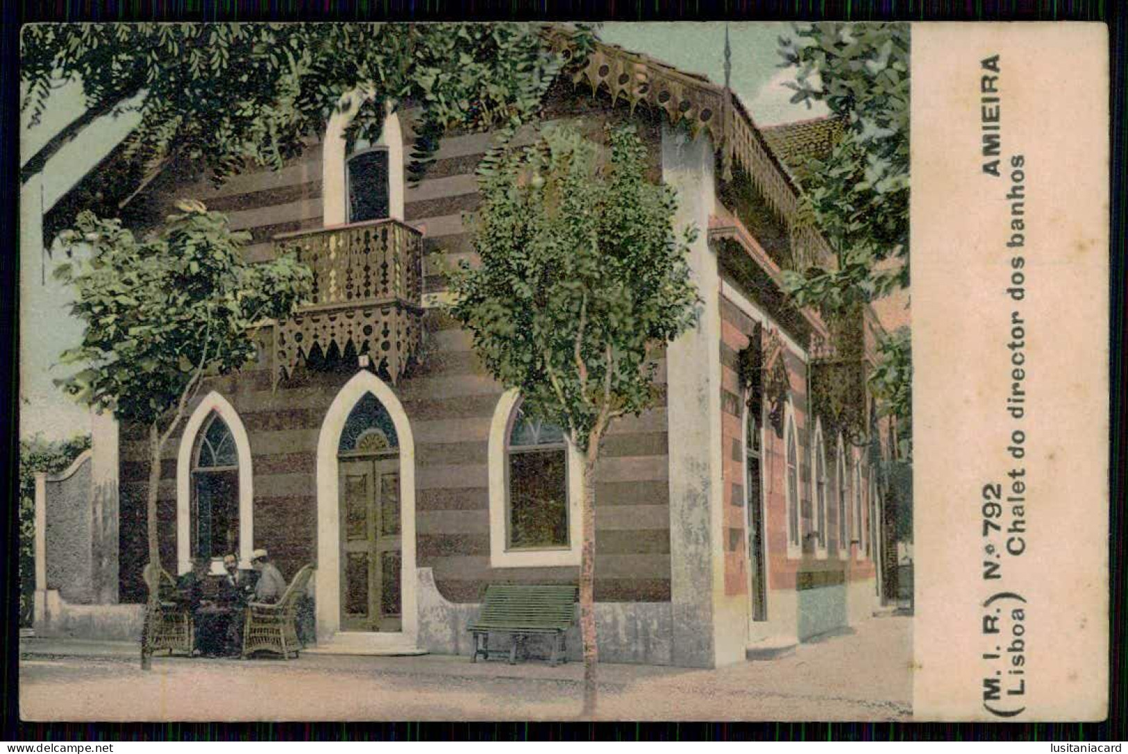 FIGUEIRA DA FOZ- CALDAS DA AMIEIRA - Chalet Do Director Dos Banhos. ( Ed. M.I.R. Nº 792) Carte Postale - Coimbra