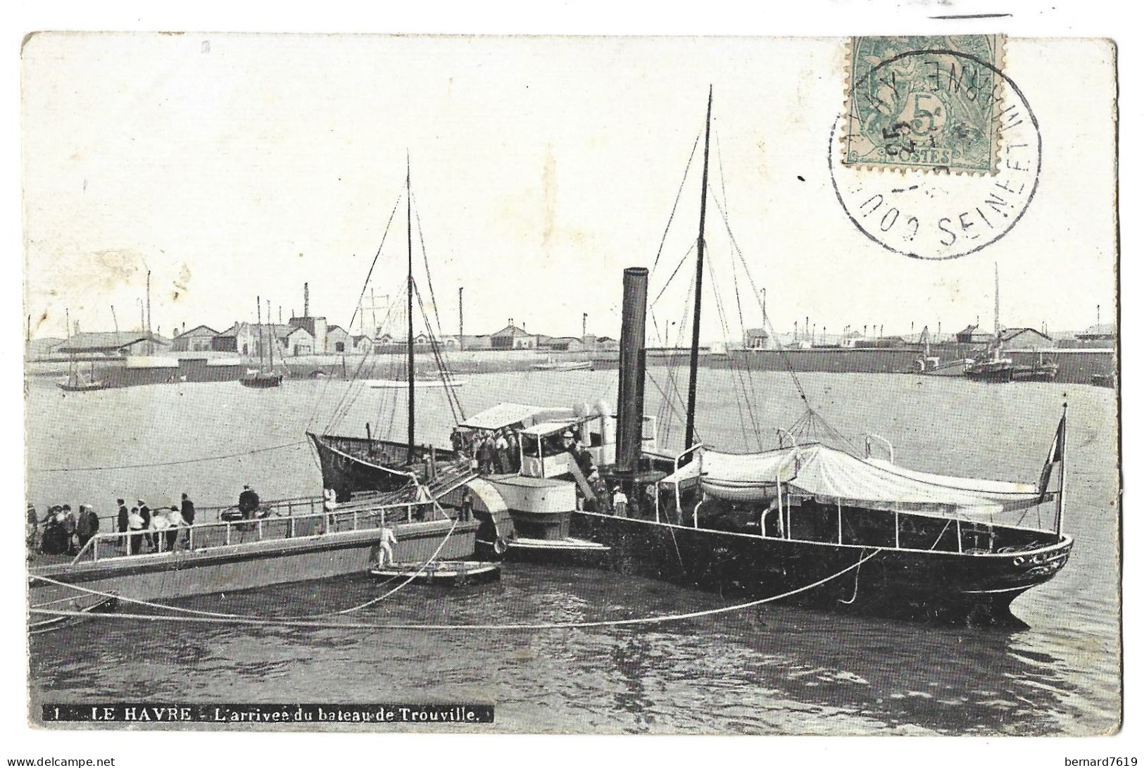 76  Le Havre  - L'arrivee Du Bateau De Trouville - Sin Clasificación