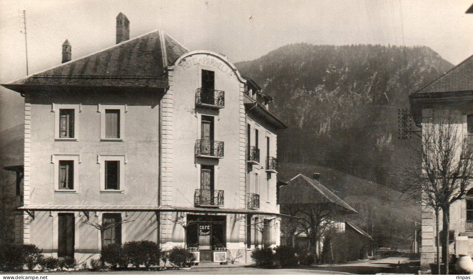 (74) THORENS GLIERES Hotel, Café Parmelan 1961(Savoie) - Thorens-Glières