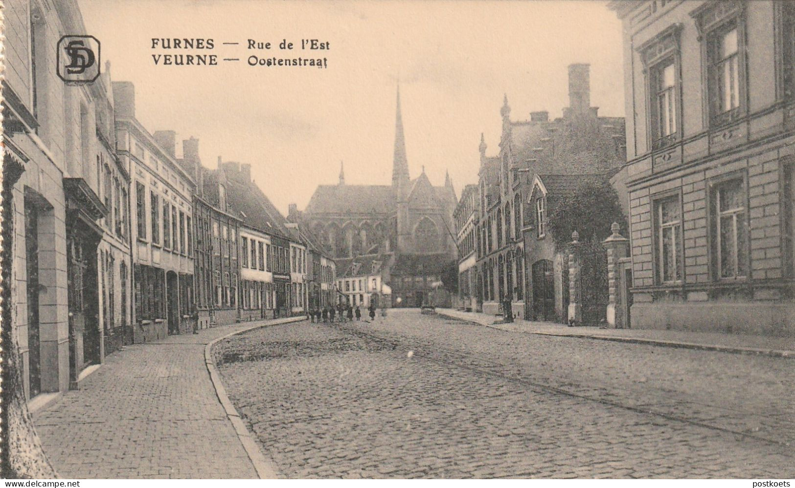 Veurne, Furnes, Oostenstraat - Veurne