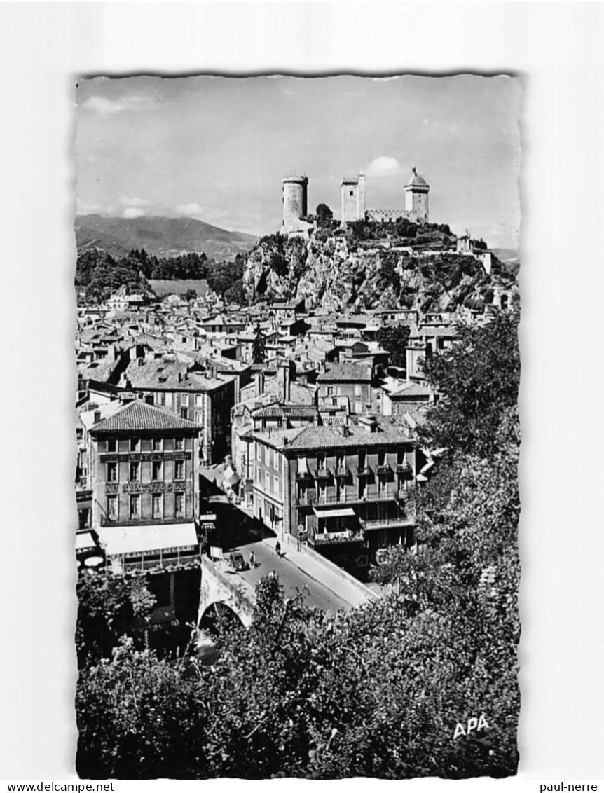 FOIX : Vue Générale Et Le Château - Très Bon état - Foix