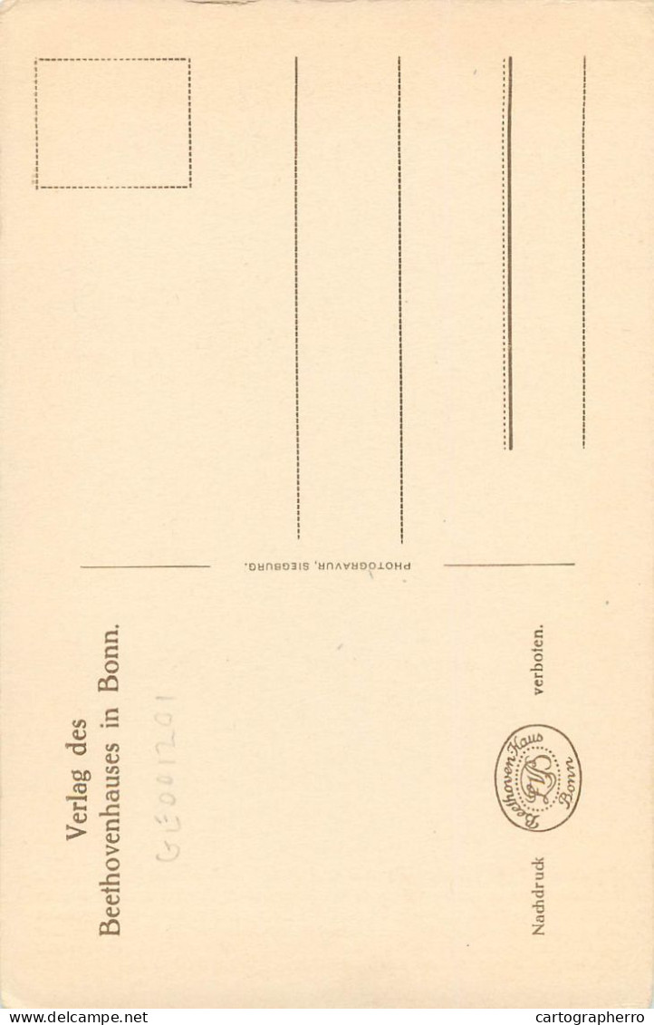 Postcard Germany Bonn Beethovenhauses - Other & Unclassified