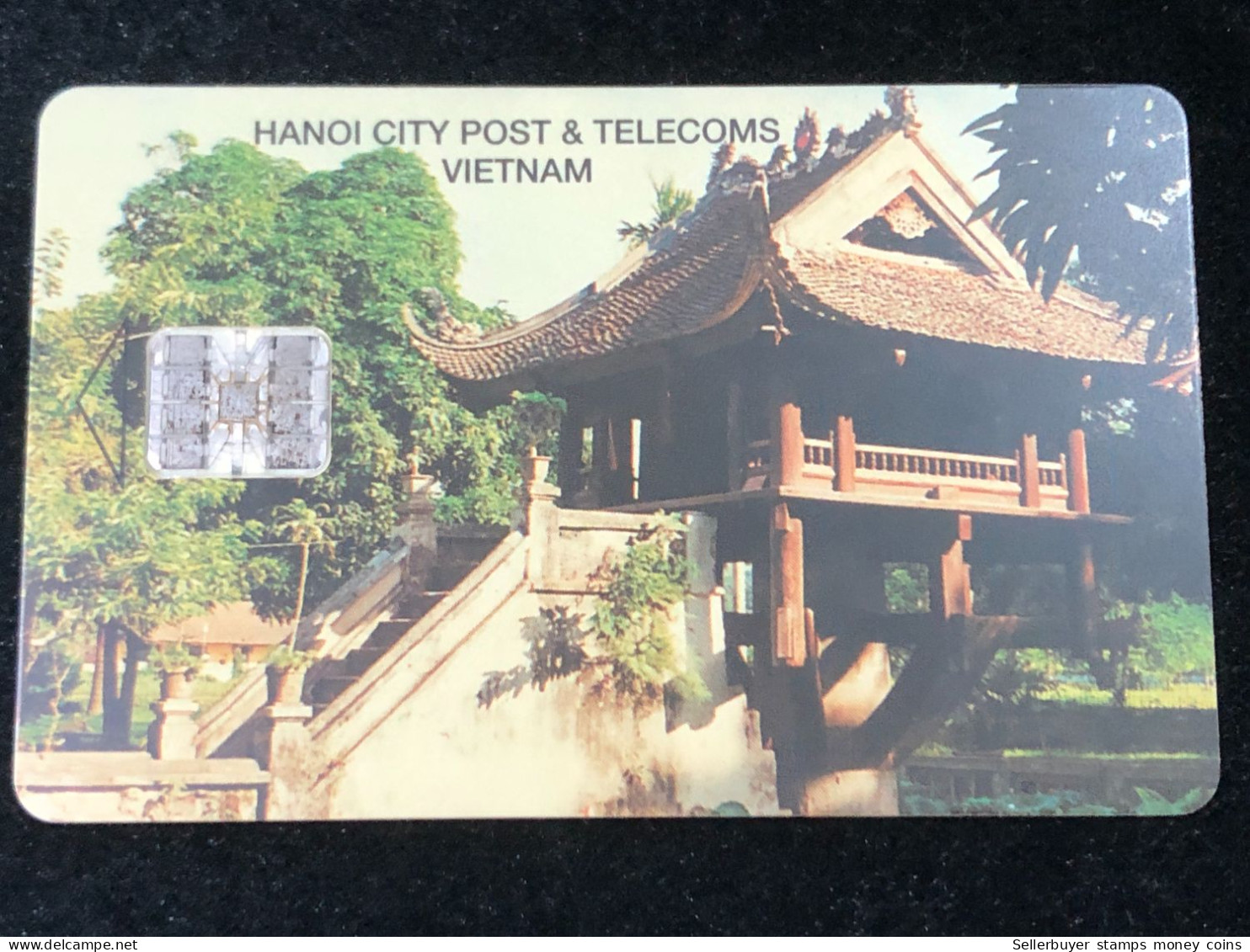 Vietnam This Is A Vietnamese Cardphone Card From 2001 And 2005(chua Mot Cot- 40 000dong Not Released Rare)-1pcs - Viêt-Nam