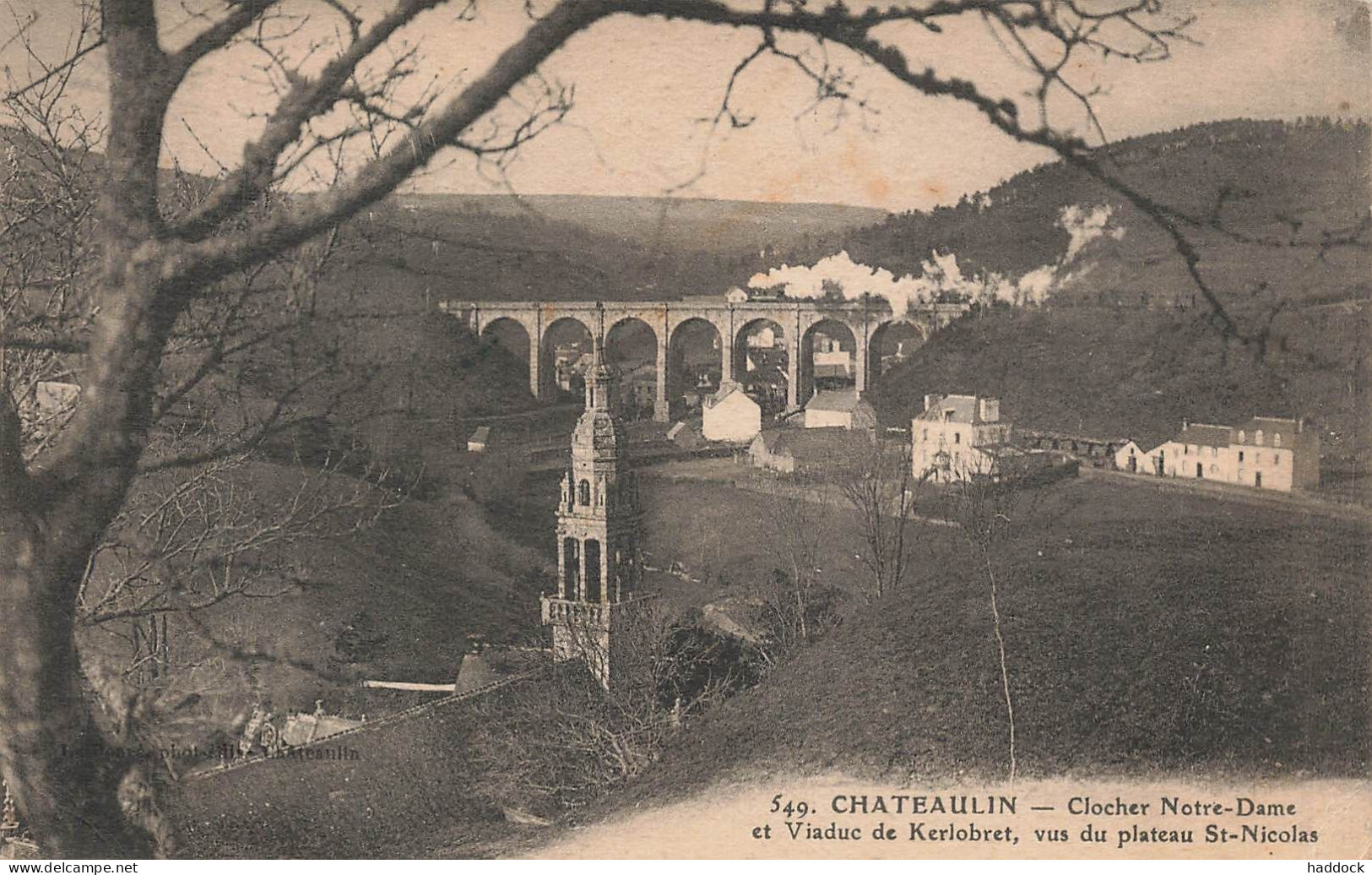 CHATEAULIN : CLOCHER NOTRE DAME - Châteaulin