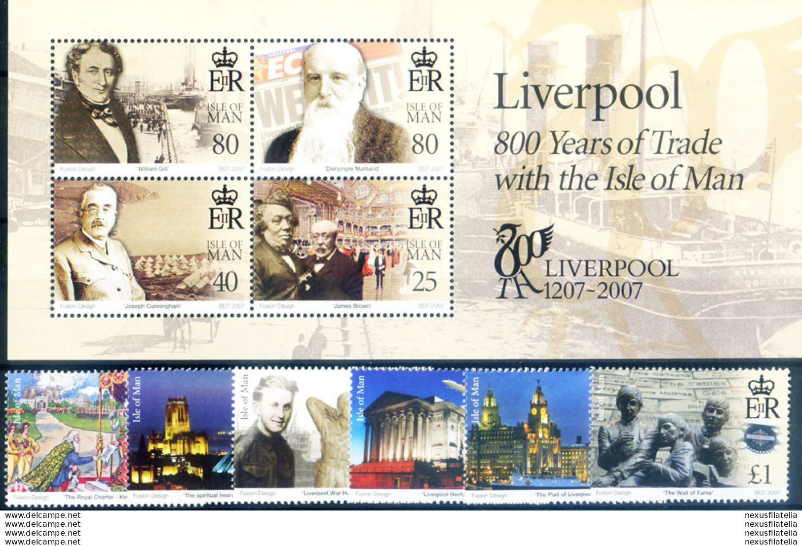 Rapporti Commerciali Con Liverpool 2007. - Isle Of Man