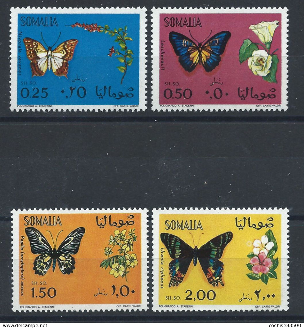 Somalie N°113/16** (MNH) 1970 - Insectes "Papillons" - Somalia (1960-...)
