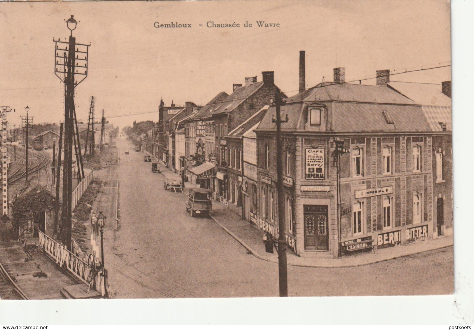 Gembloux, Chaussee De Wavre, 2 Scans - Gembloux