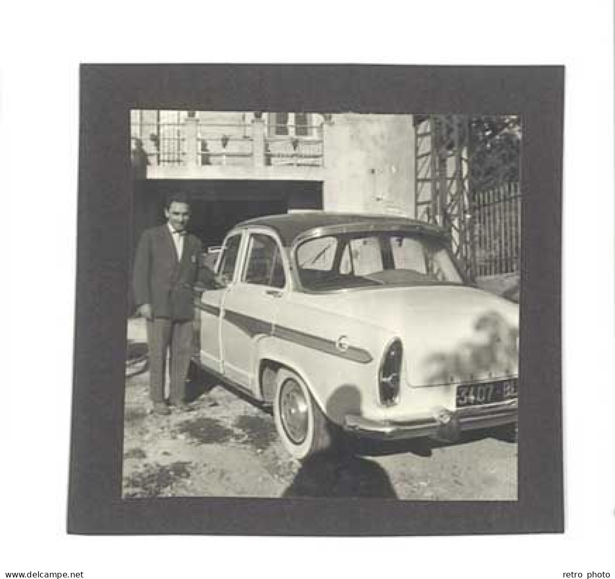 Petite Photo Automobile Simca Aronde - Cars