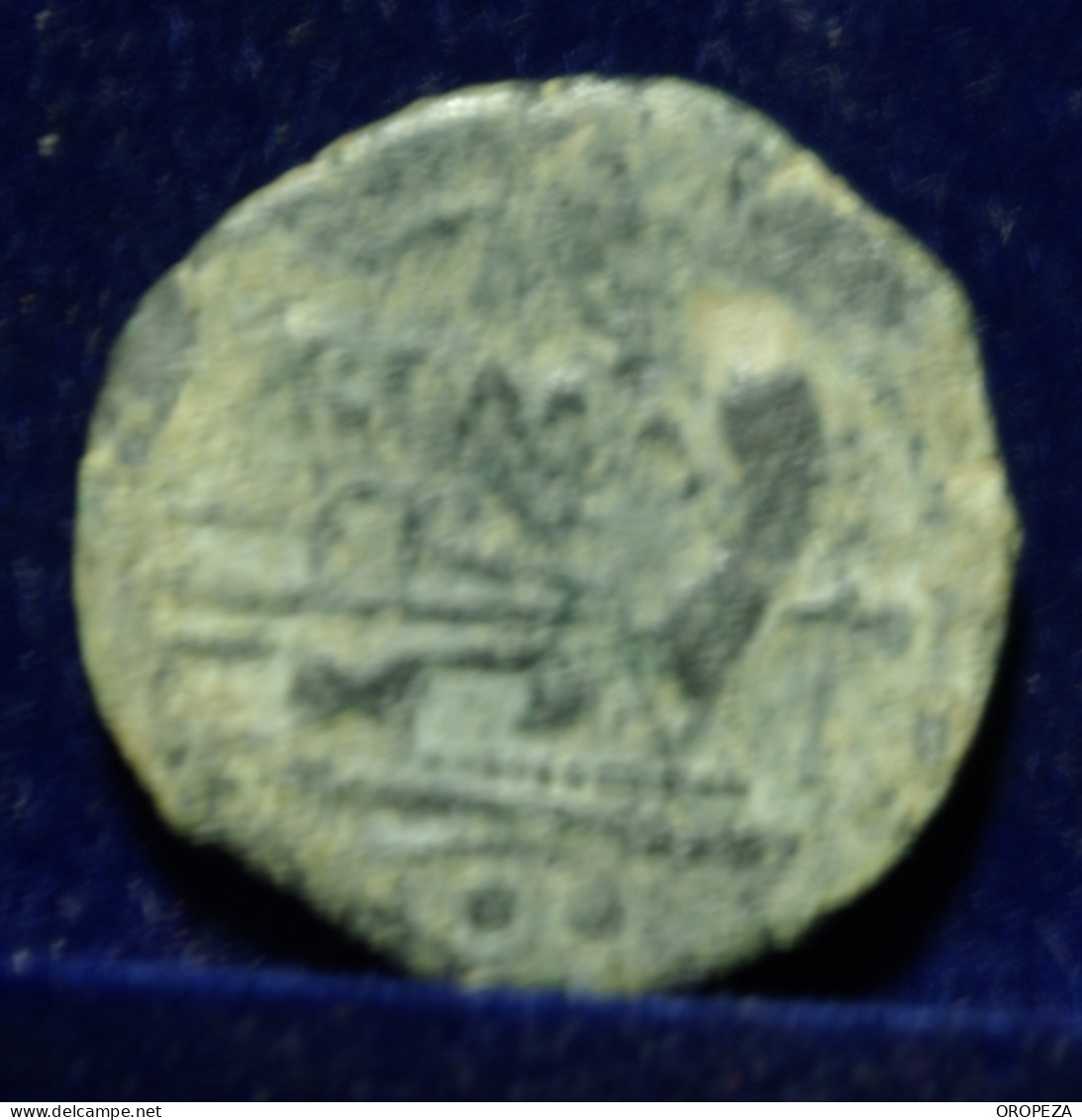 56 -   MUY BONITO - CUADRANTE - SERIE SIMBOLOS -  HACHA  - MBC - Republiek (280 BC Tot 27 BC)
