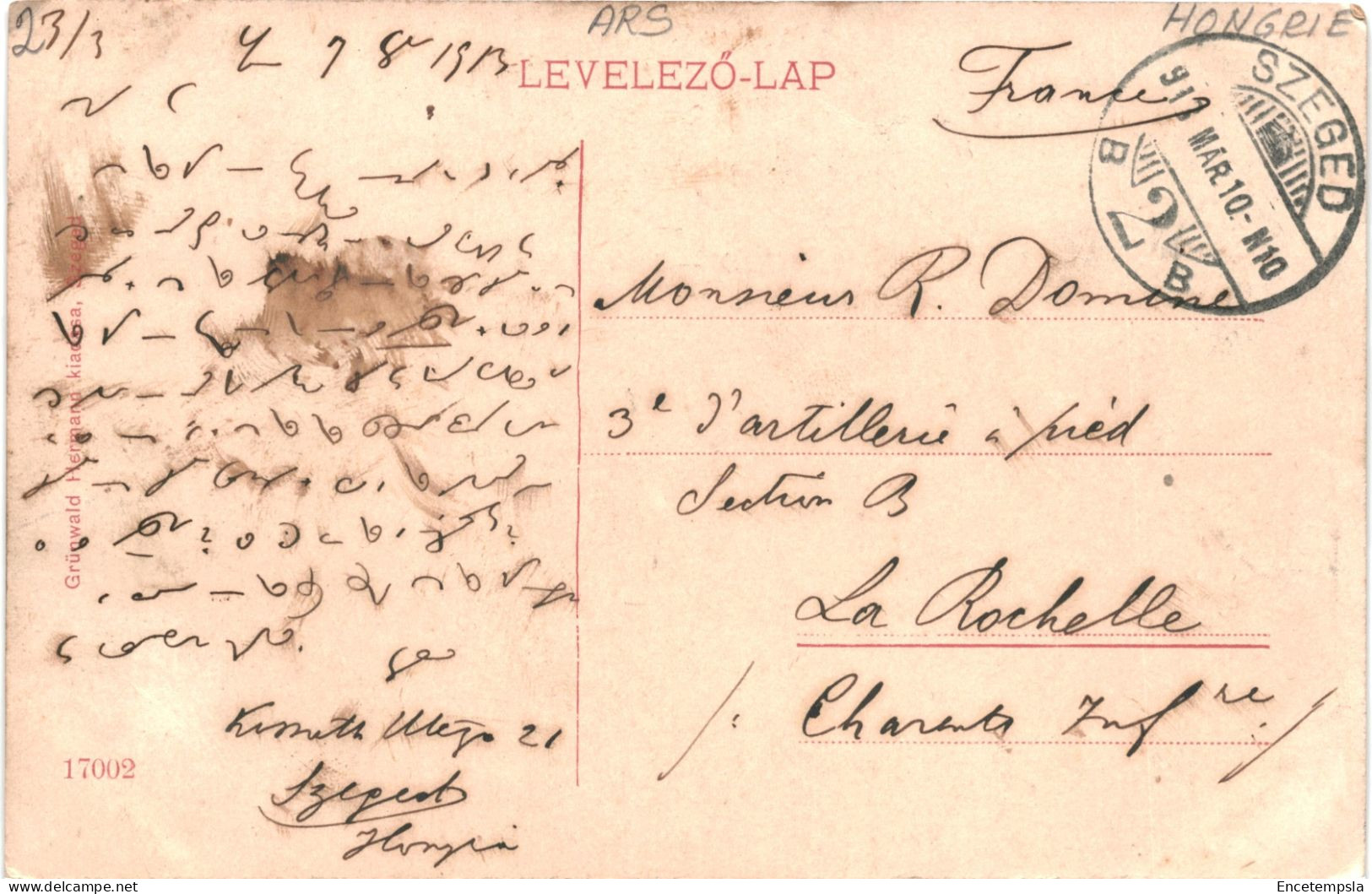 CPA Carte Postale Hongrie Szeged Halaszbarka  1910 VM80820ok - Ungarn