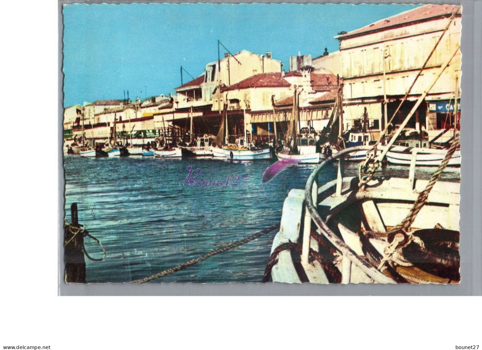 LE GRAU DU ROI 30 - Le Port De Pêche Sur Le Vidourie 1968 - Le Grau-du-Roi