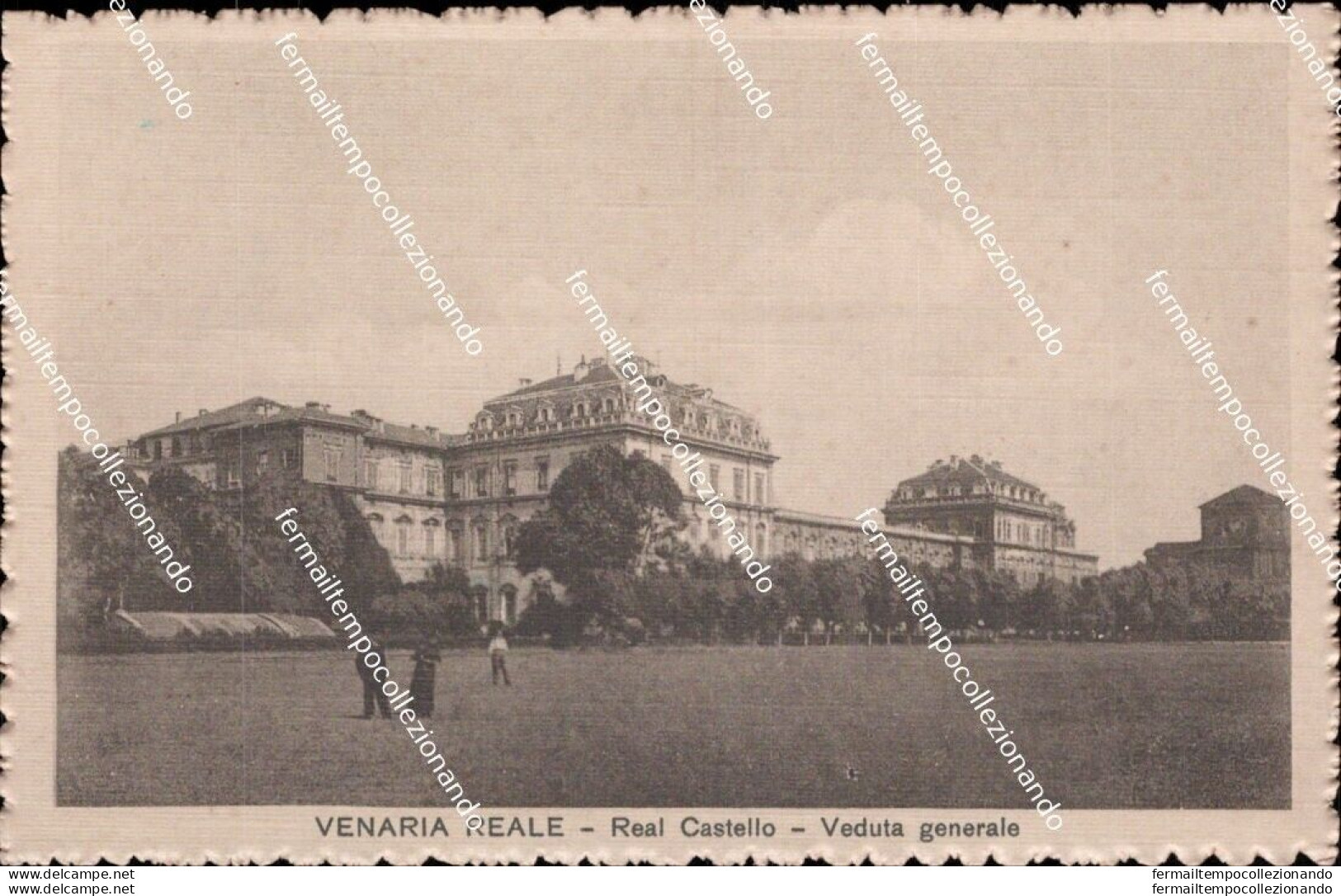 Cm468 Cartolina Venaria Reale Real Castello Veduta Generale Provincia Di Torino - Other & Unclassified