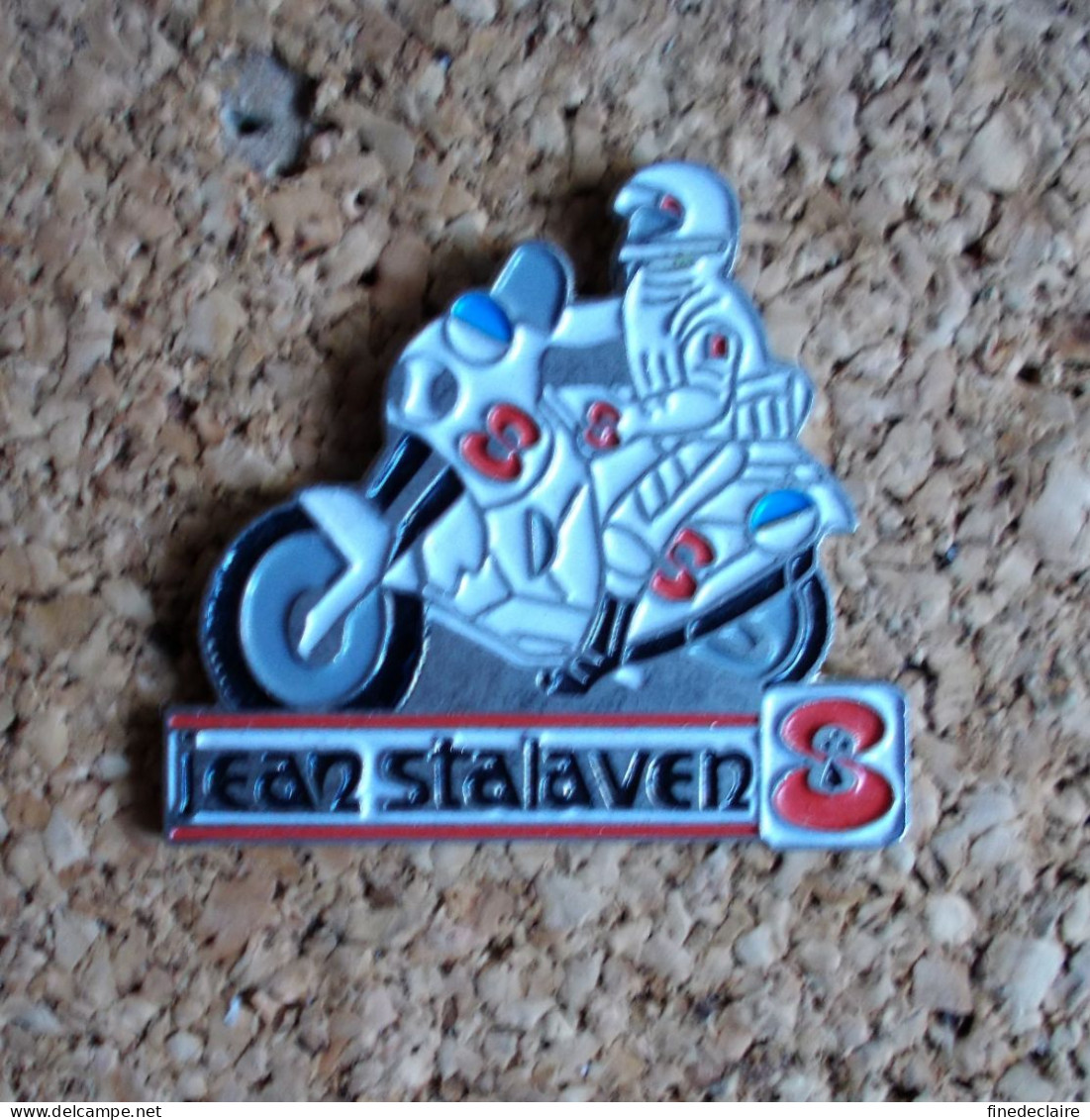 Pin's - Moto - Jean Stalaven - Motorbikes