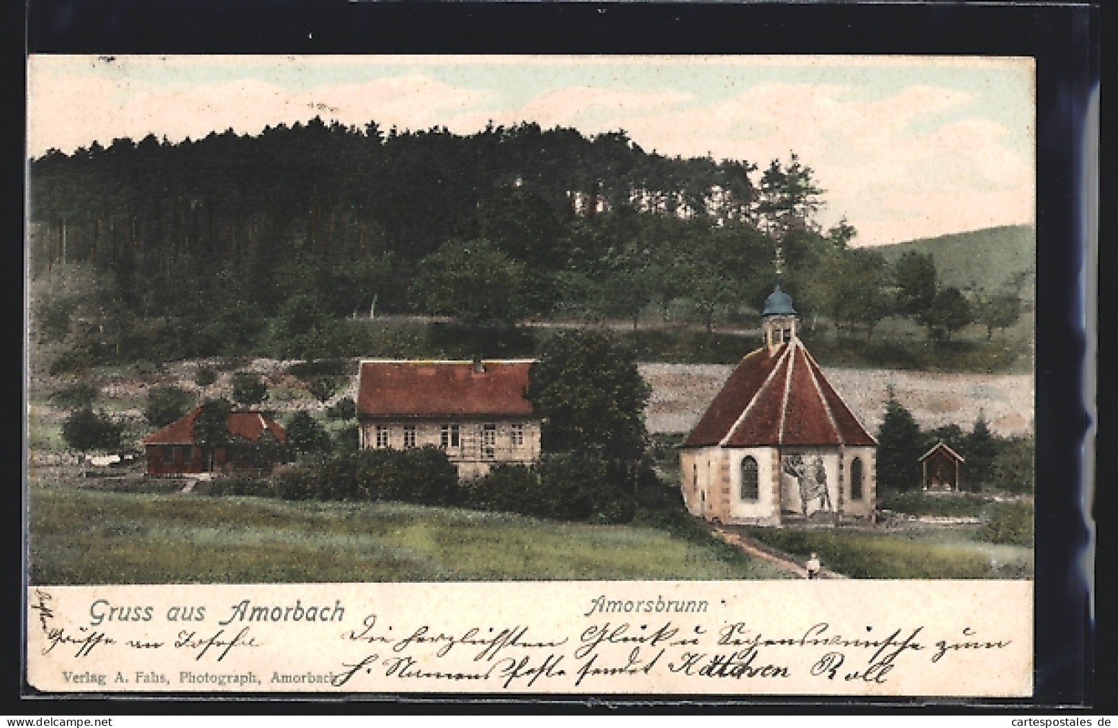 AK Amorbach, Kapelle Amorsbrunn  - Amorbach