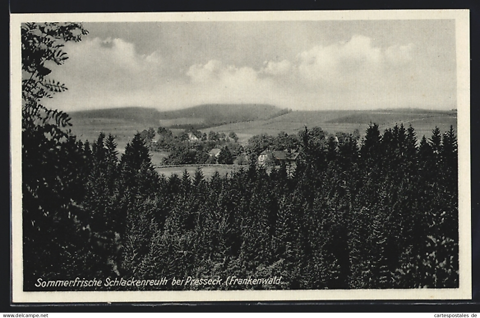 AK Schlackenreuth / Frankenwald, Landschaftsidylle  - Other & Unclassified
