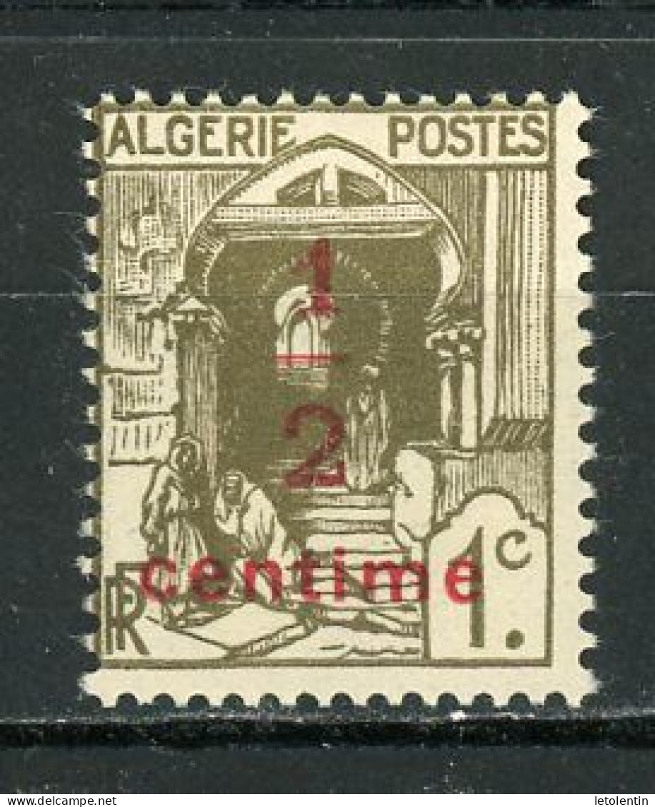 ALGERIE (RF) - VUE D'ALGER -   N° Yt 57** - Unused Stamps