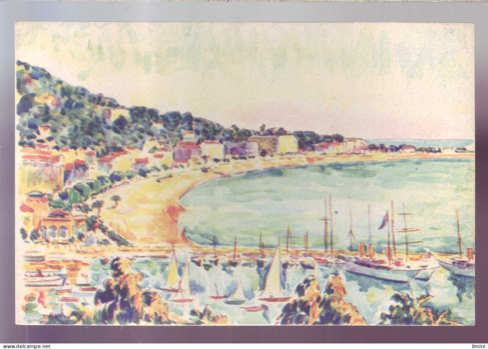 06 - CANNES - VUE GENERALE DU PORT - ILLUSTREE - - Cannes