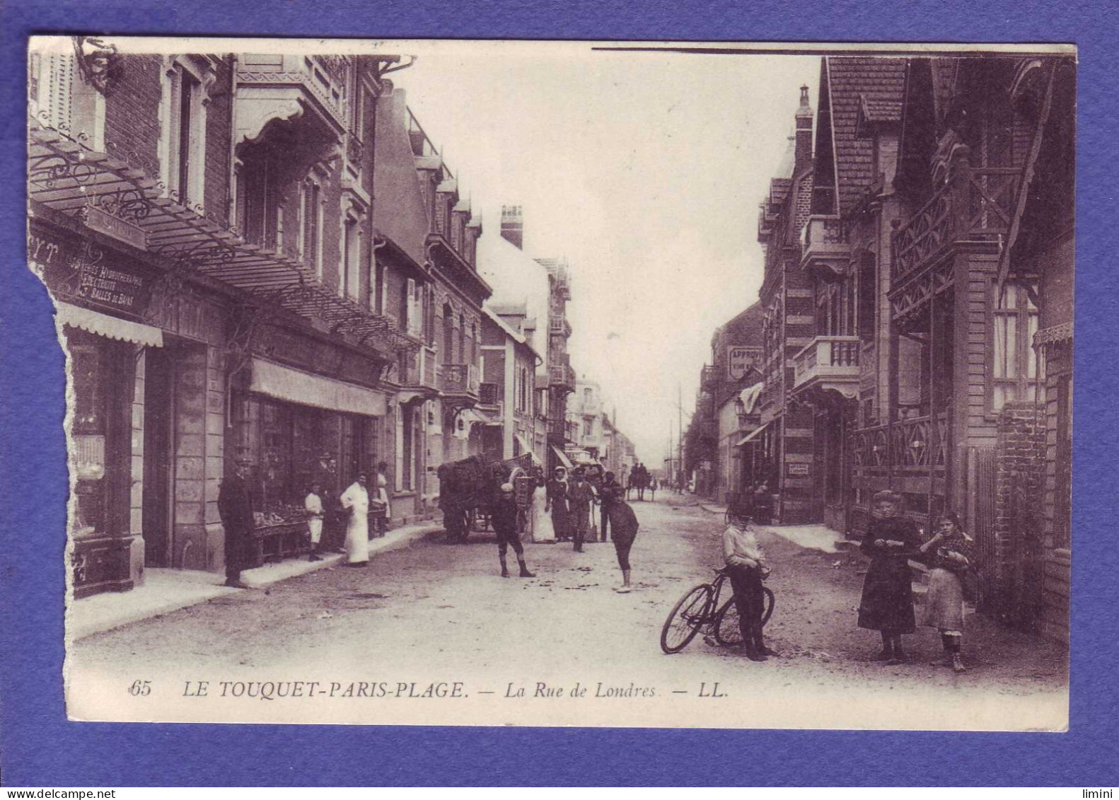 62 - LE TOUQUET - RUE DE LONDRES - ANIMEE -  - Le Touquet