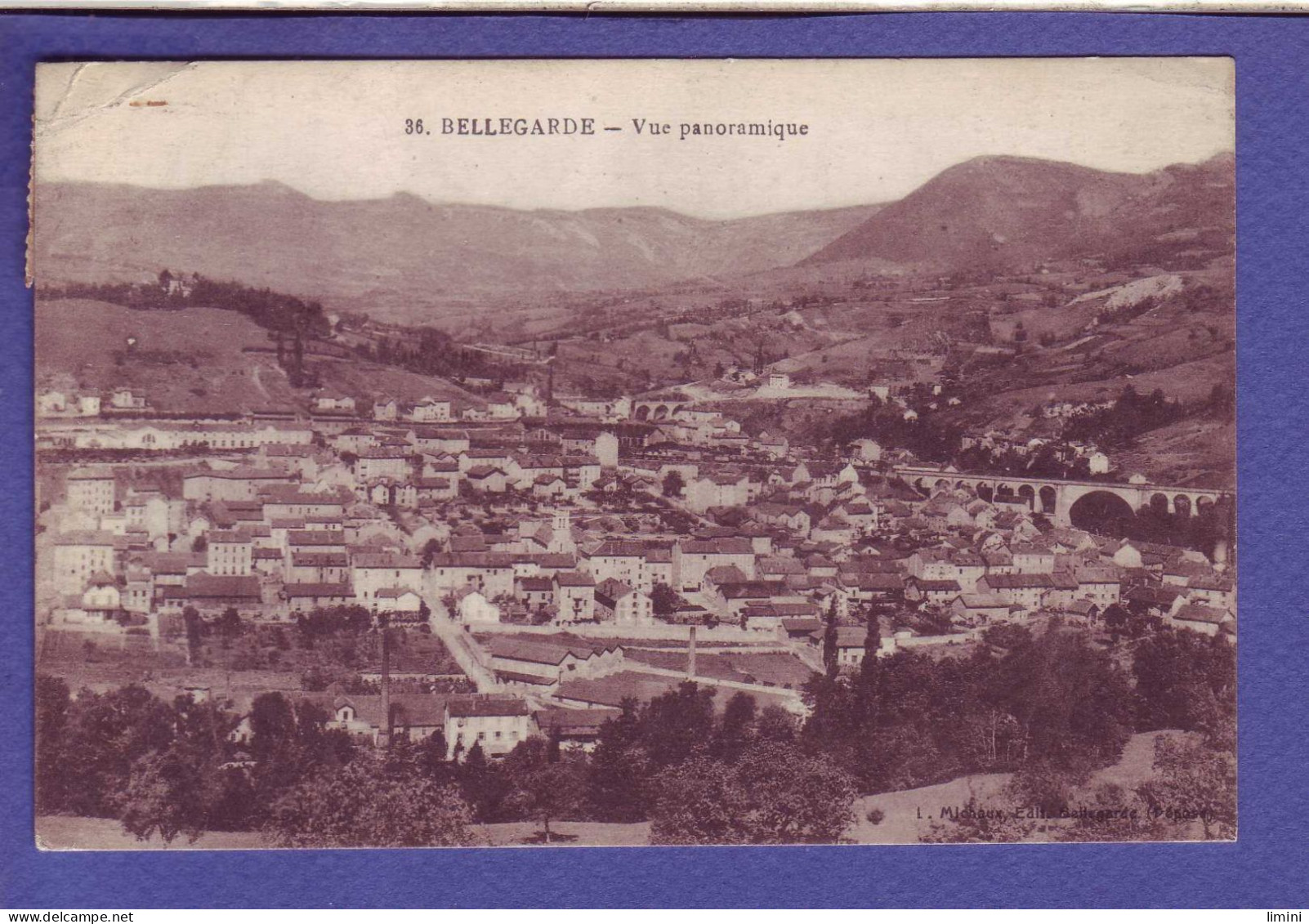 01 -  BELLEGARDE - VUE PANORAMIQUE -  - Bellegarde-sur-Valserine