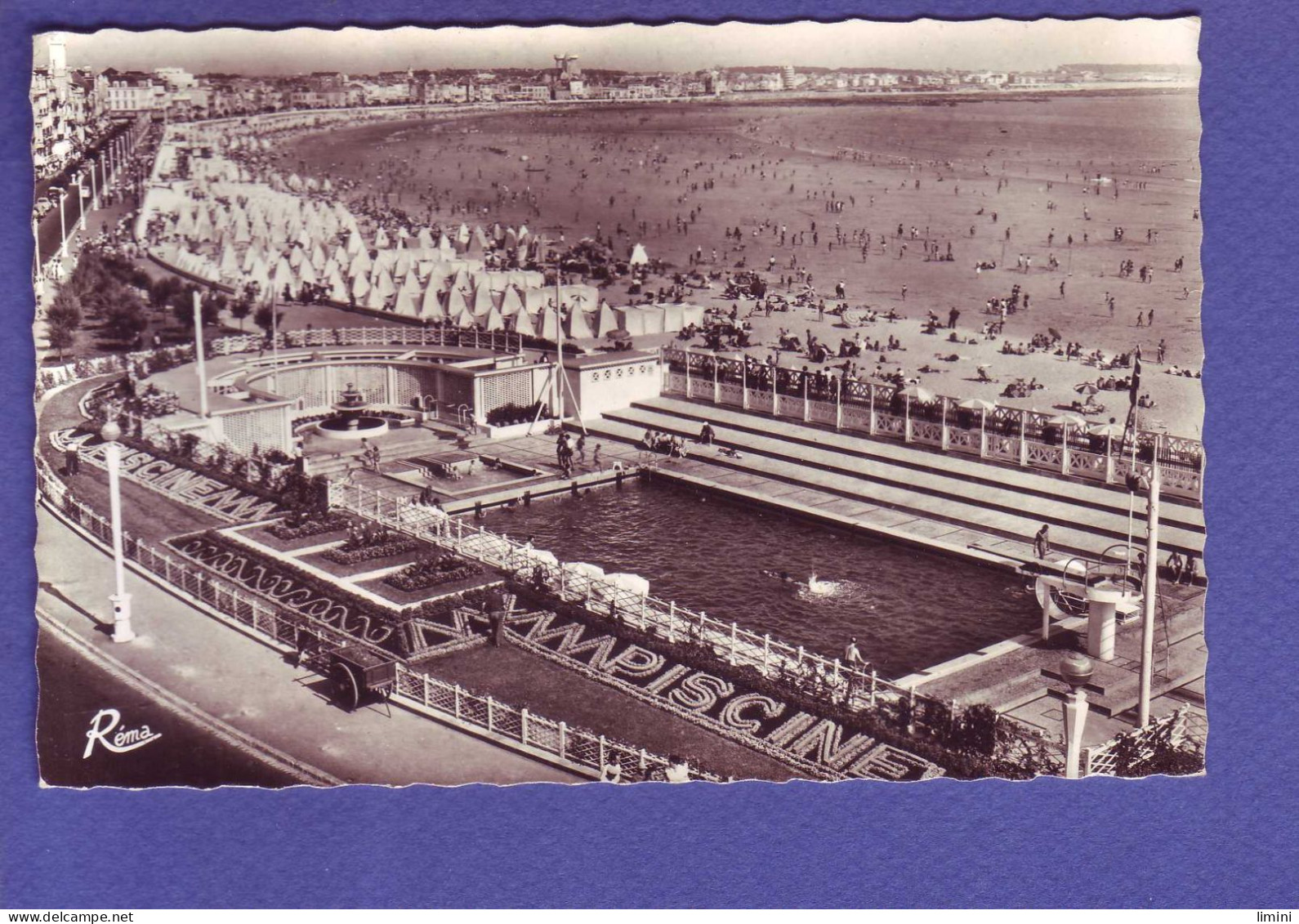 85 - SABLES D'OLONNES - LA PISCINE ET LA PLAGE -  - Sables D'Olonne