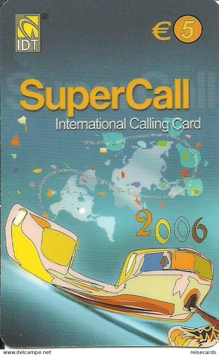 Spain: Prepaid IDT - SuperCall 2006 04.08 - Andere & Zonder Classificatie