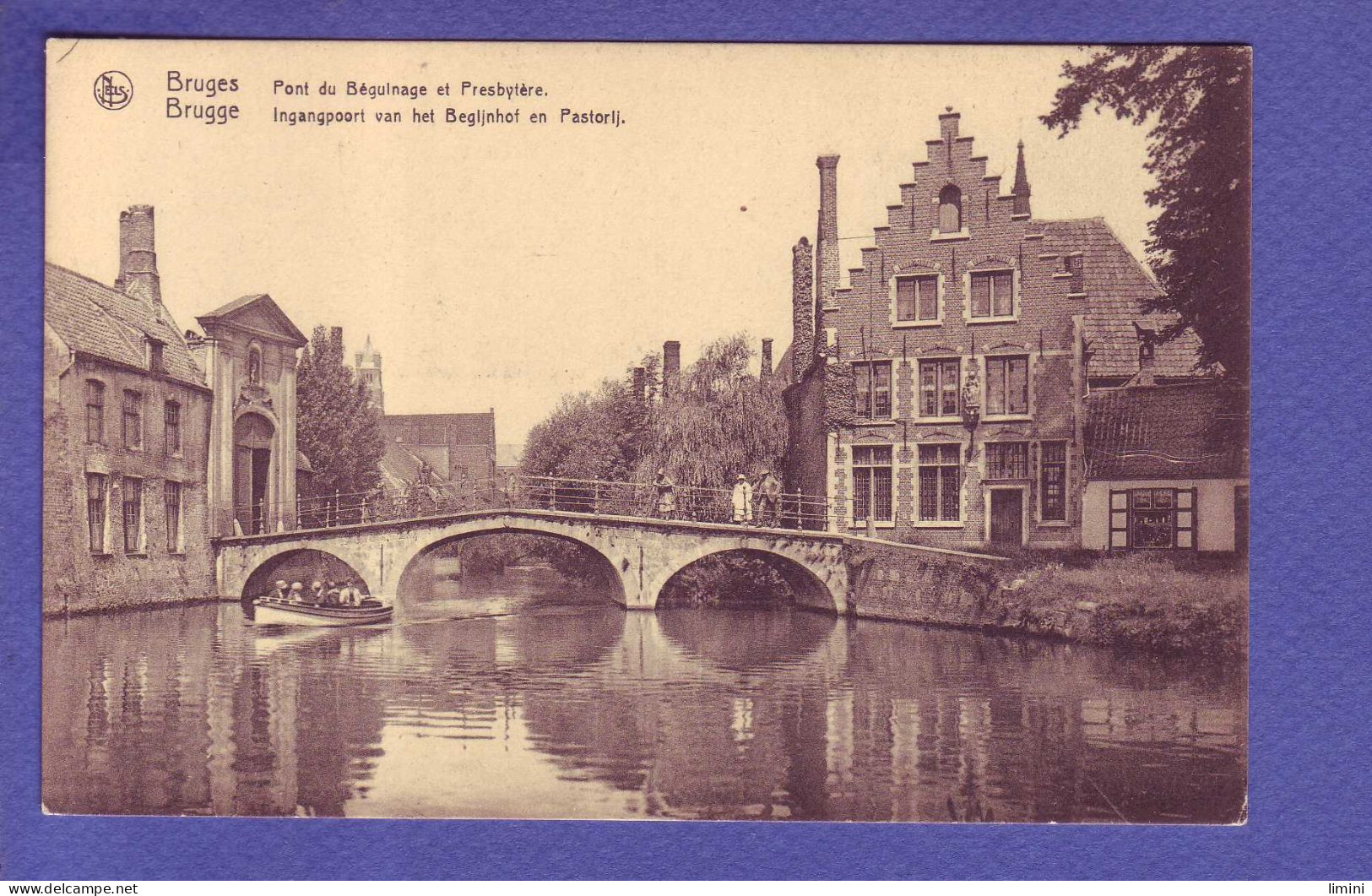 BELGIQUE - BRUGES - PONT DE BEGUINAGE -  - Brugge