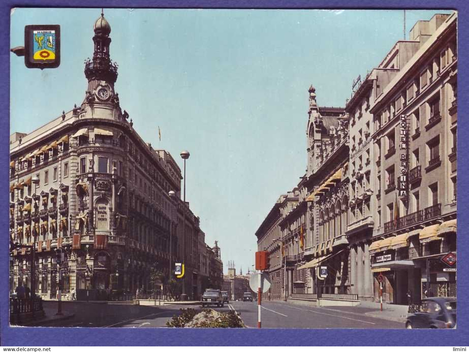 ESPAGNE - MADRID - RUE ALCALA - BANQUE ESPAGNOLE DE CREDITO -  - Madrid